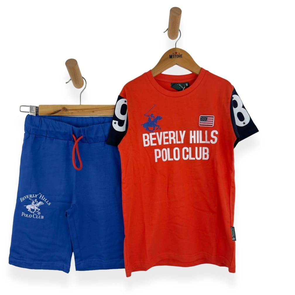 Beverly Hills Kinder-Poloshirt-Set